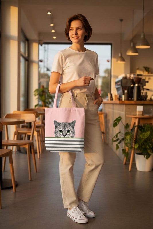 The Ultimate Cat Lover’s Daily Canvas Tote